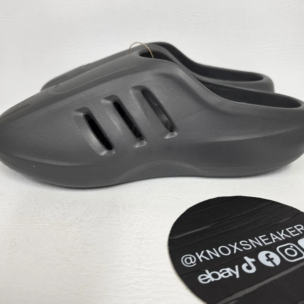 Adidas Adifom II Infinity Mule Clogs Slides Slip On Grey JI0402 Mens Size 13